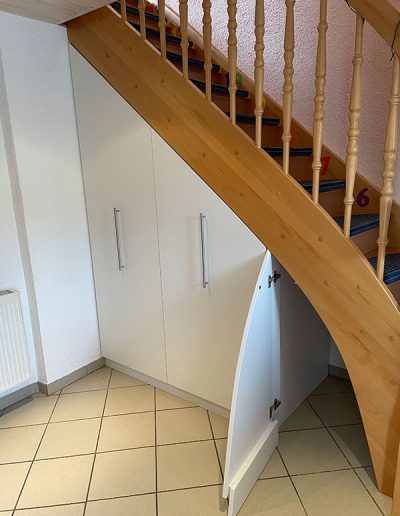 Treppe, Schrank - Möbelbau Gunner Heerwagen